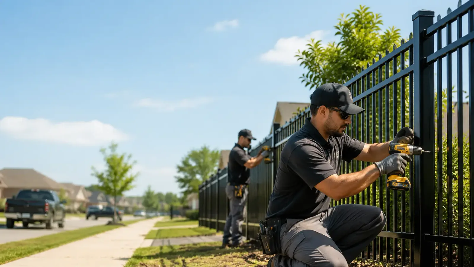 Metal Fence Installation in Gail, TX